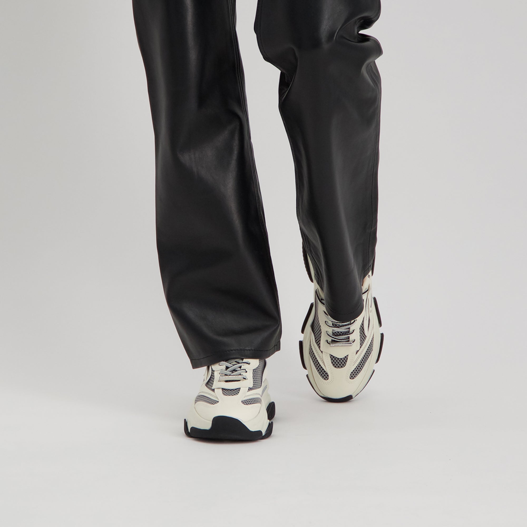 Possession Sneakers in Black and Bone