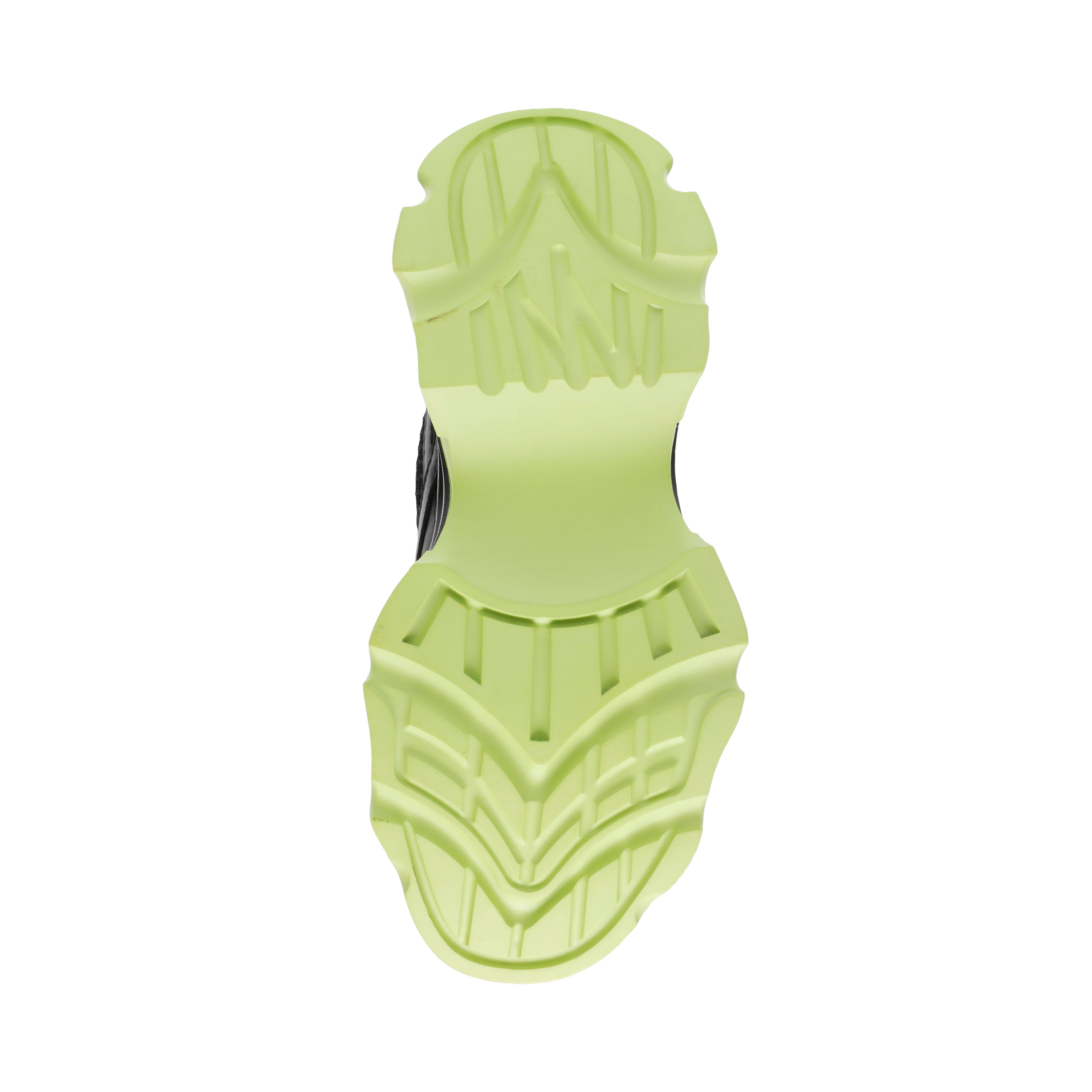 Zoomz Black and Lime Sneakers