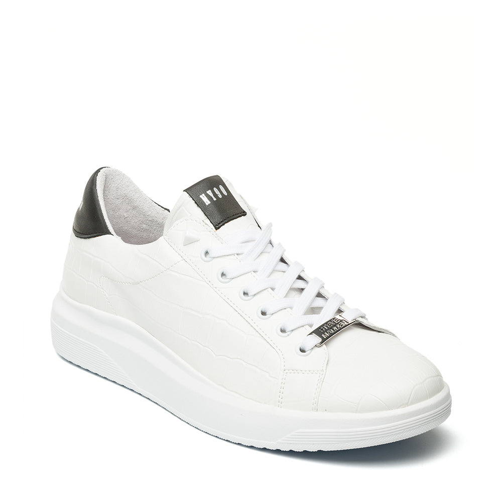 White Croco Alex Sneakers