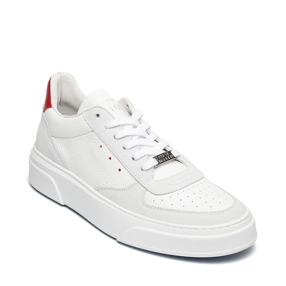 Brent White/Red Sneakers