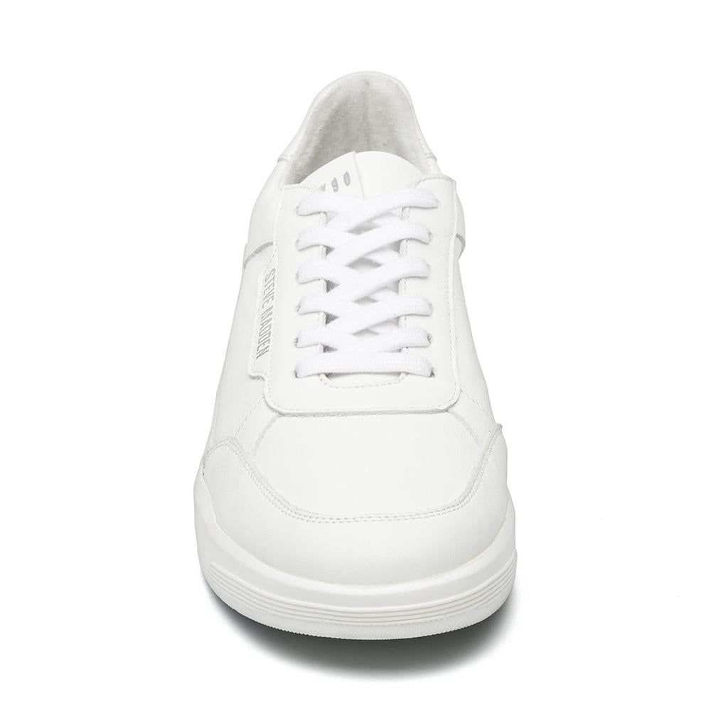 Astor White Leather Sneakers