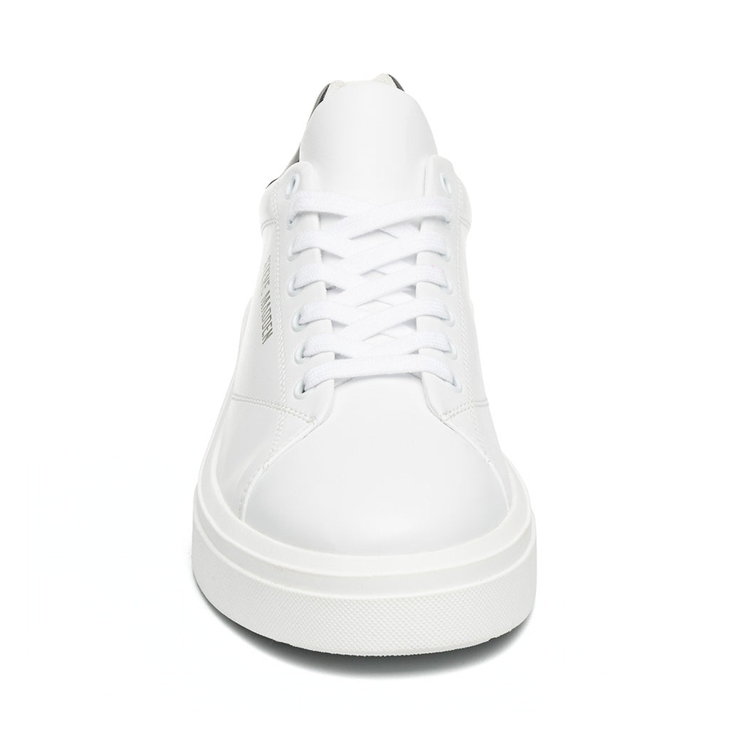 Fynner White Leather Sneakers