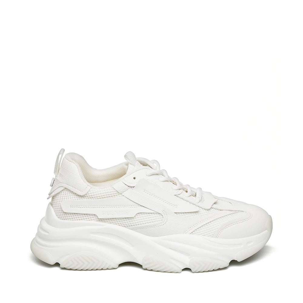 Possess Sneakers in White/White