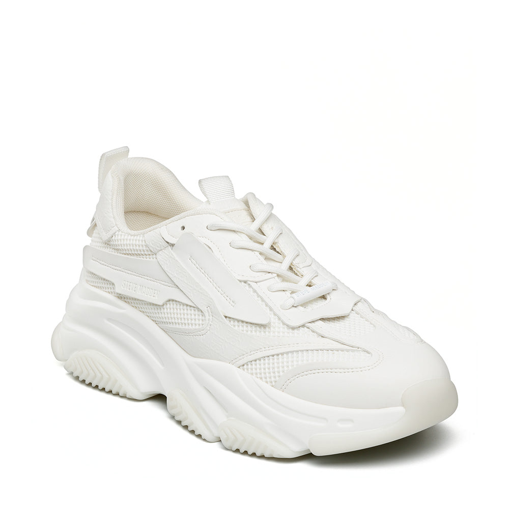 Possess Sneakers in White/White