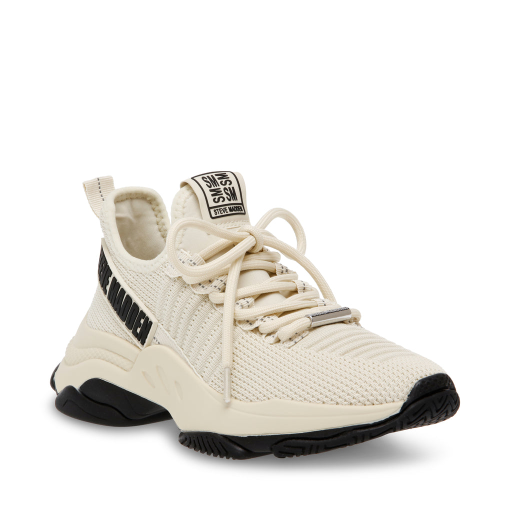 Mac-E Sneaker in Bone and Black
