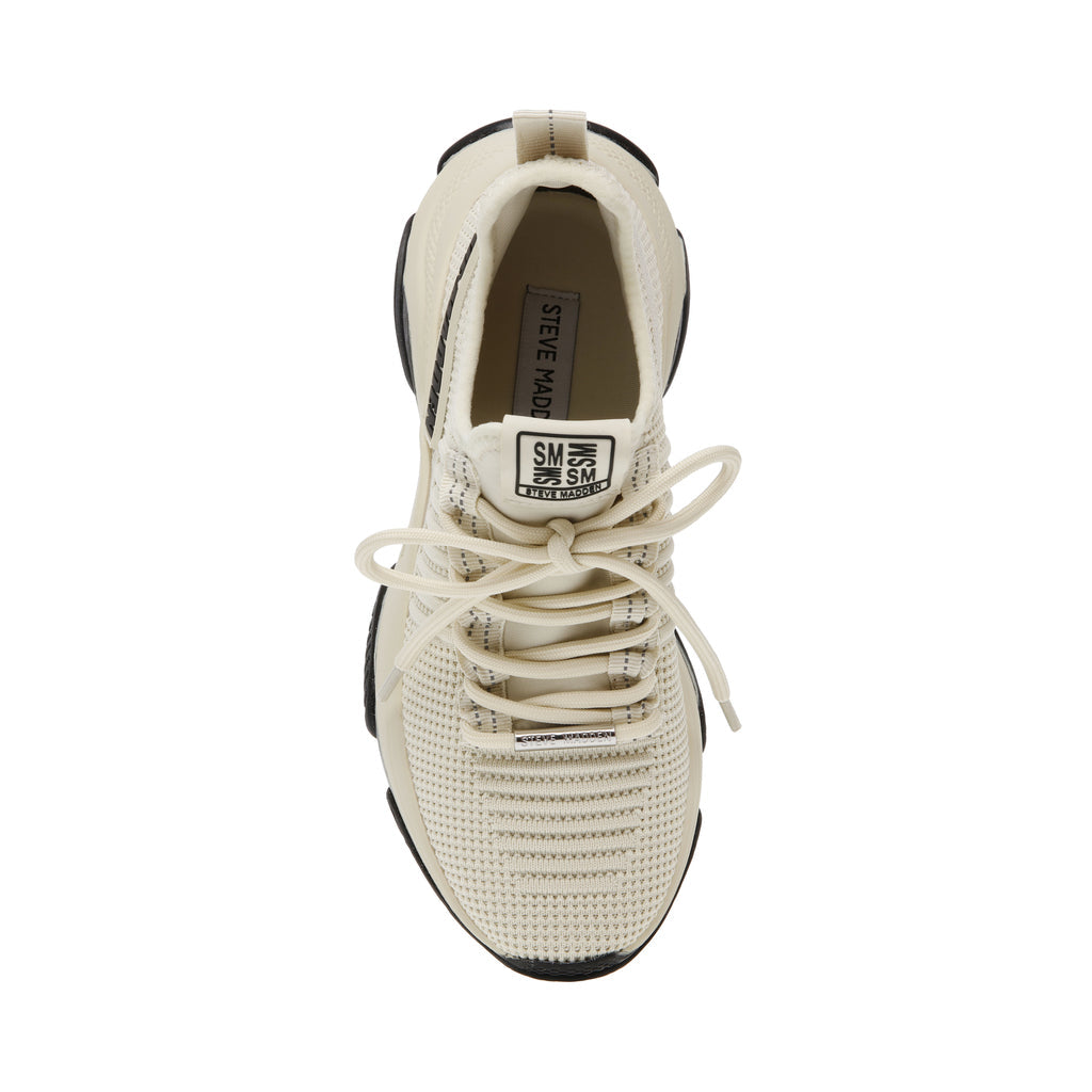 Mac-E Sneaker in Bone and Black