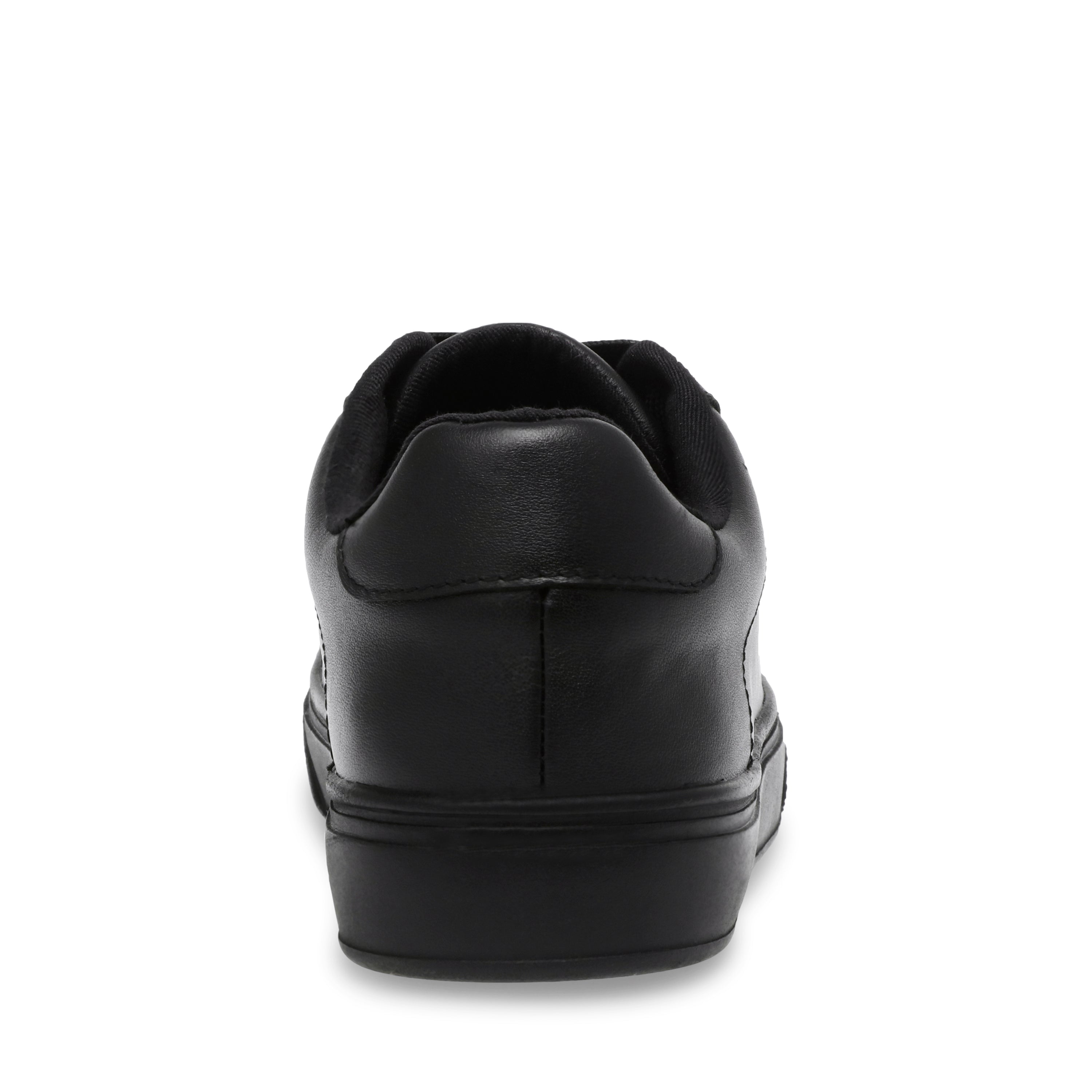 Black Leather Cinematic Sneakers