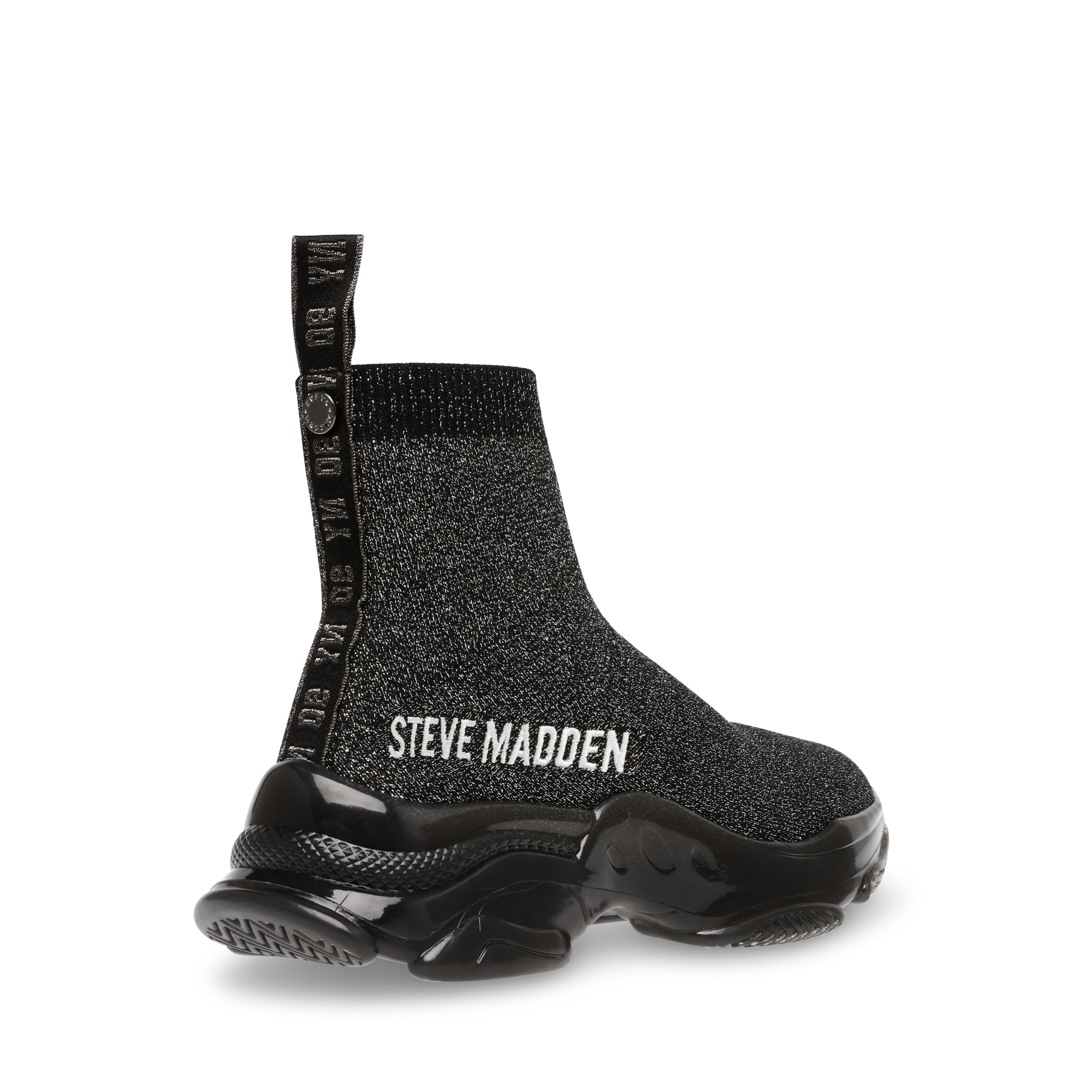 Master Sneaker in Black Pewter