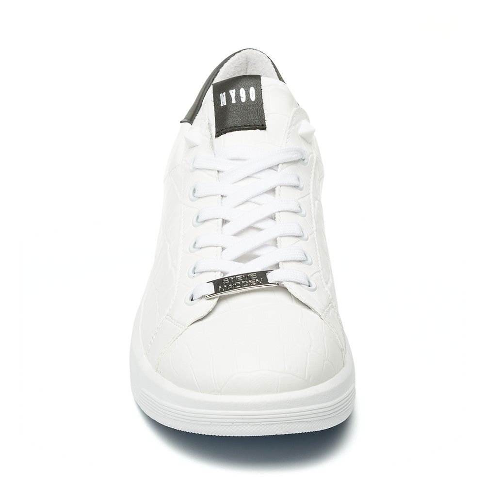 White Croco Alex Sneakers