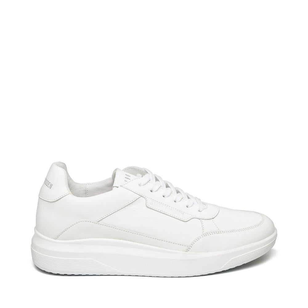 Astor White Leather Sneakers