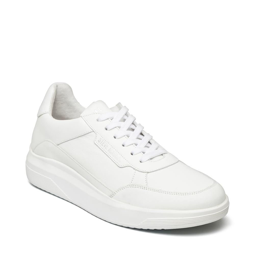 Astor White Leather Sneakers