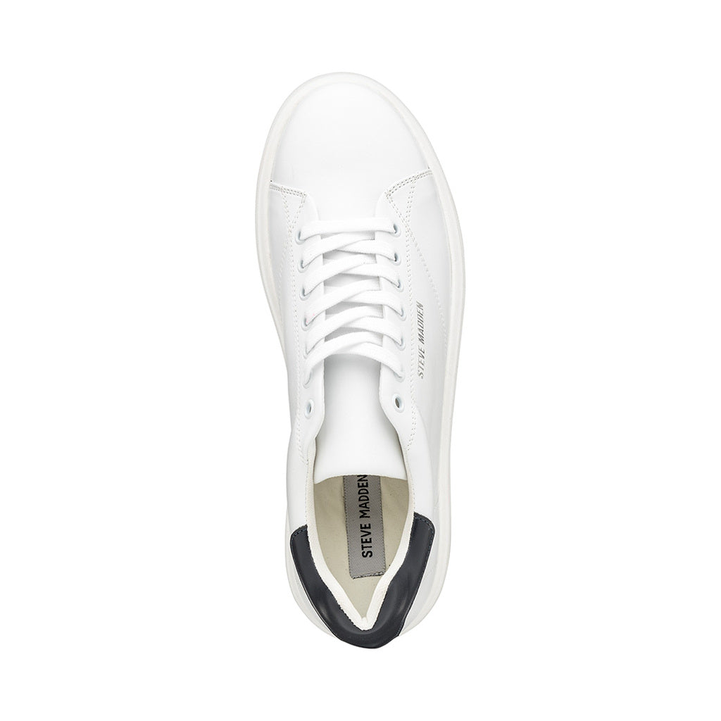 Fynner White Leather Sneakers