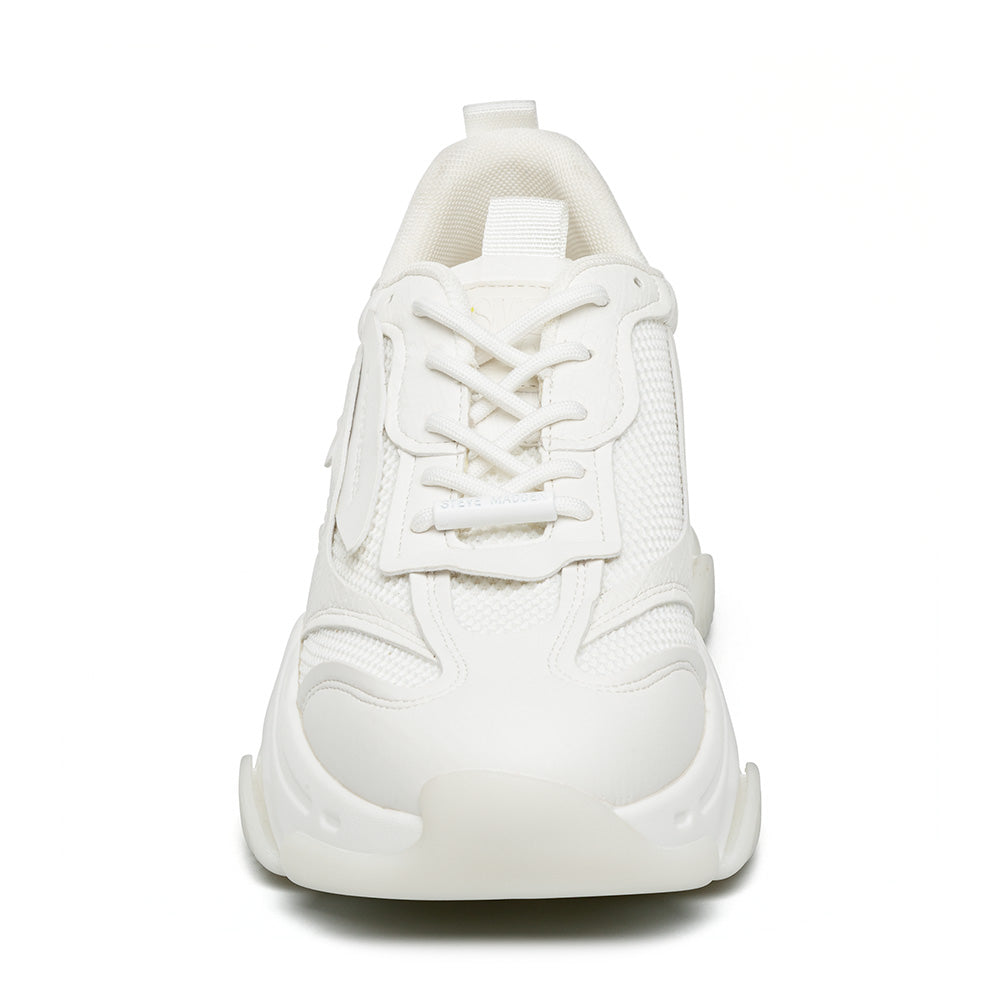 Possess Sneakers in White/White